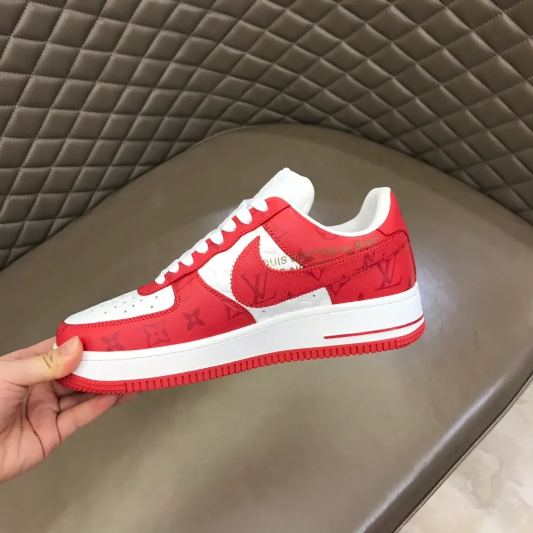Men's shoes 💰p420 "*OUIS *UITTO*" x OFF-WHITE x Nike tripartite collaboration! Trendy and cool men's casual sports shoes with unrivaled color matching. The design idea basically continues the style of THE TEN. The Swoosh line and tongue label have a very familiar visual effect and are both fashionable and trendy! A must-have for fashionistas! The effect on your feet is absolutely stunning! Size: 38-45